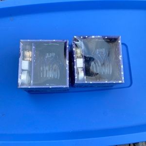 NIB Set of two ceramic candle warmers with vanilla oil